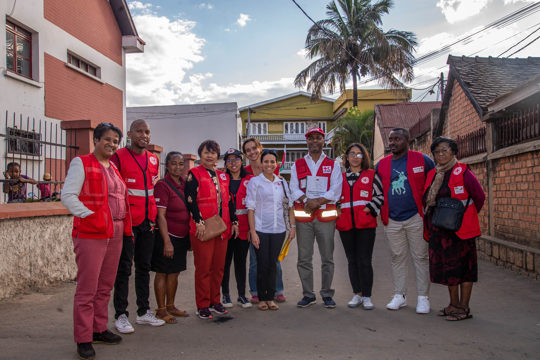 Rencontre l'équipe du projet RRC Urbain de la Croix-Rouge Malagasy